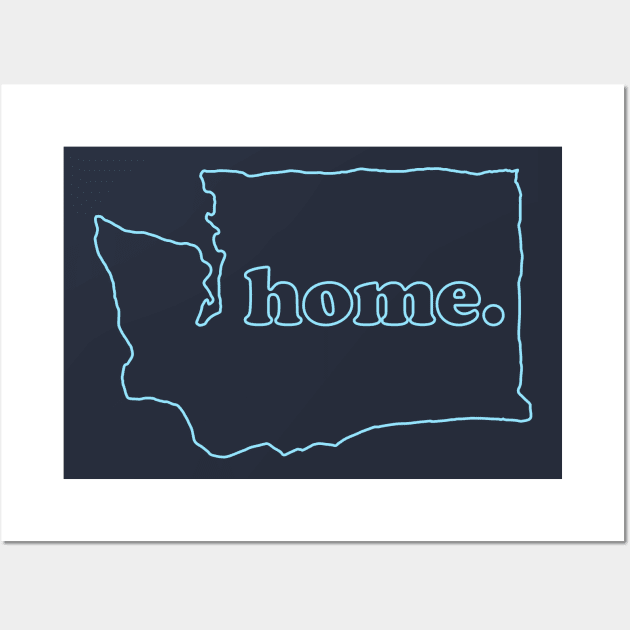 Washington State Home Wall Art by happysquatch